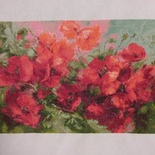 Работа «маки 20х29»