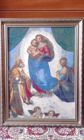 Работа «Сикстинская Мадонна»