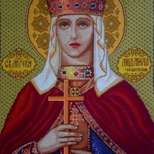 Работа «Св.Людмила Чешская»