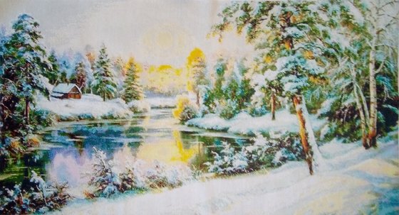 Работа «Зима»