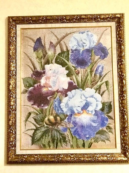 Работа «Ирисы»