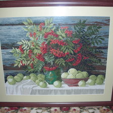 Работа «Яблочный спас.»