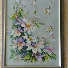 Работа «Клематиссы»