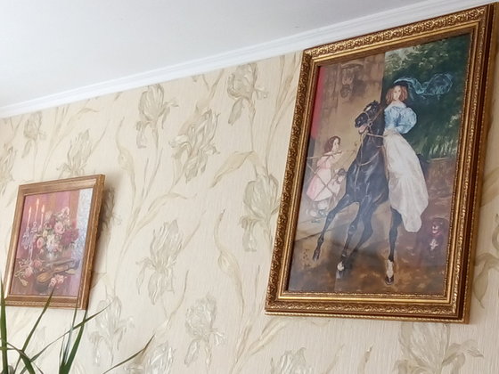 Работа «"Всадница" и "Романтический букет"»