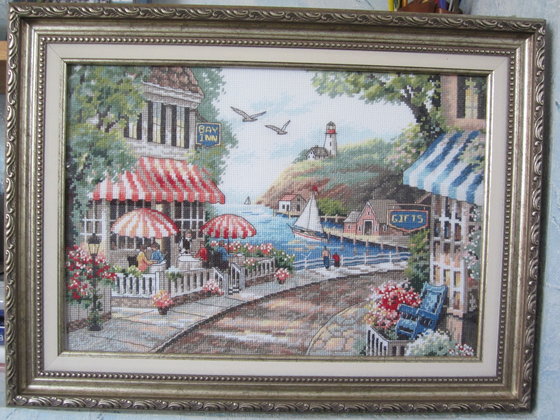 Работа «Кафе у моря»