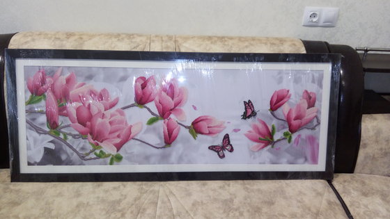 Работа «Ветка магнолии.»