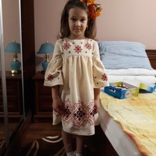 Работа «Платье вышиванка»