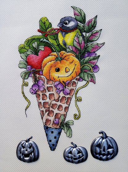 Работа «тыквенный рожок»