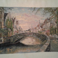 Работа «Вечер  в  Брюгге»