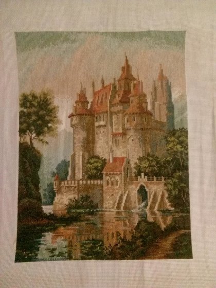 Работа «Замок в горах. Золотая серия»