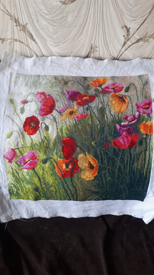 Работа «Маковое поле»