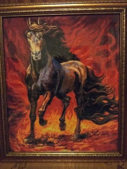 Работа «Конь-огонь»