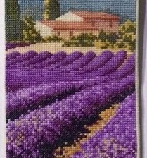 Работа «Панельки Клейтона. Лаванда»