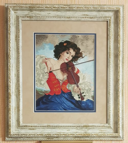 Работа «Скрипачка»