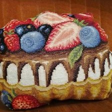 Работа «Подушка Пирожное»