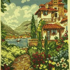 Работа «Вилла у моря»