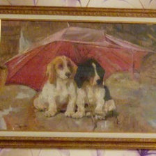 Работа «Под зонтом»