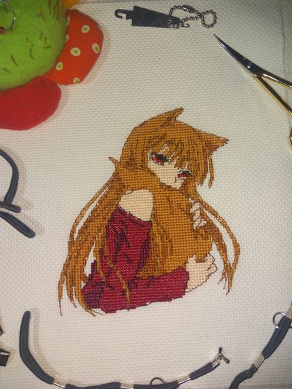 Работа «Что-то из анимэ. Подарок»