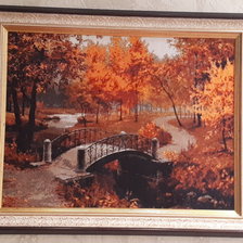 Работа «Осень по авторской схеме Натальи Пышнограевой»