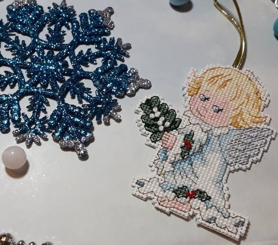 Работа «Angels Christmas Ornaments 1»
