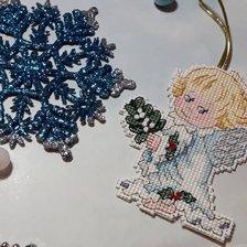 Работа «Angels Christmas Ornaments 1»