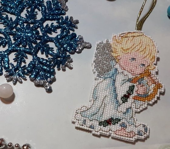 Работа «Angels Christmas Ornaments 2»