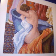 Работа «Señora con toalla»