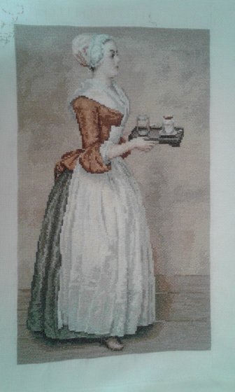 Работа «Шоколадница от Риолис»