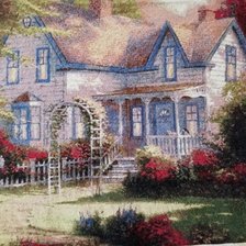 Работа «Домик мечты)))»