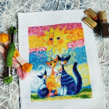 Работа «Кошки под солнцем.»