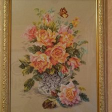 Работа «Чайные розы»