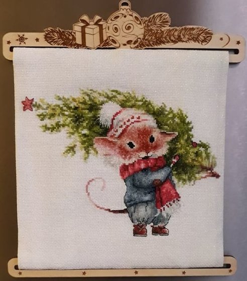 Работа «"Рождественская мышь" от Luca-S»