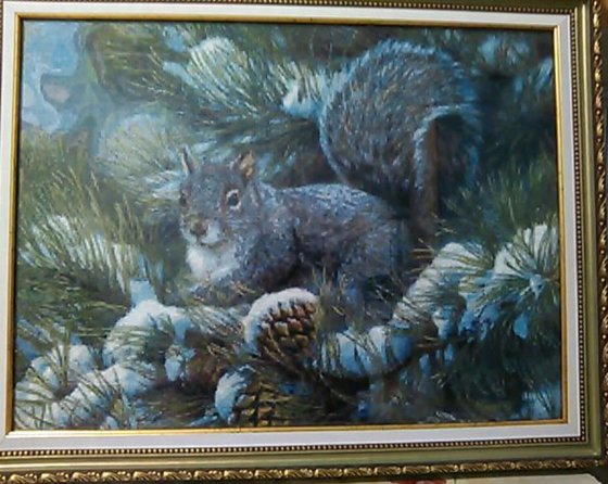 Работа «Белочка»