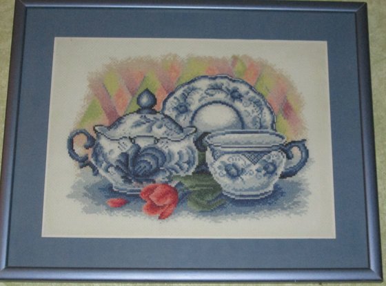 Работа «гжель»