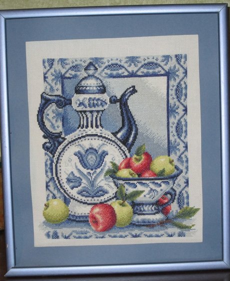 Работа «гжель 2»