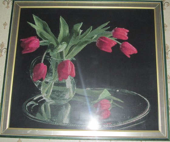 Работа «тюльпаны»