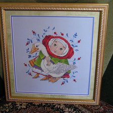 Работа «С гусем  Мережка»