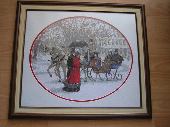 Работа «Зимние впечатления»