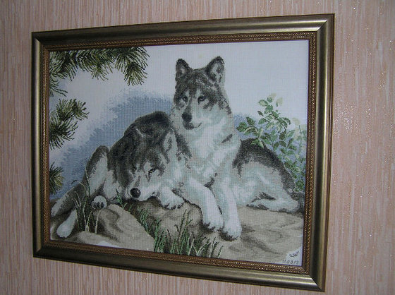 Работа «Отдых в лесу»