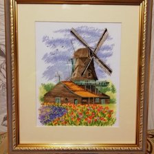 Работа «Ветряная мельница Голландия»