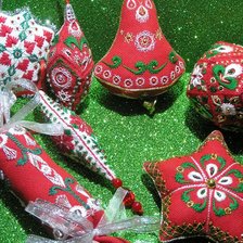 Работа «новогодние игрушки»