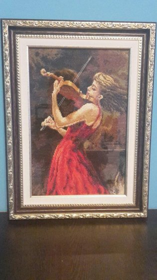 Работа «скрипачка»