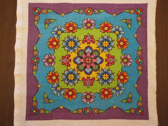 Работа «Орнамент (подушка).»