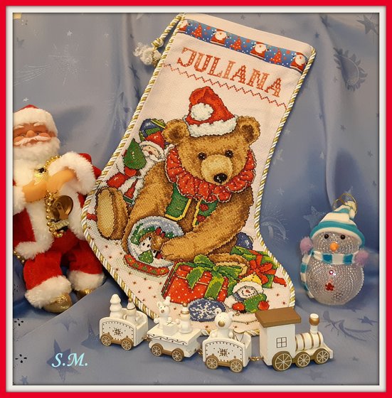 Работа «Сапожок для внучки»