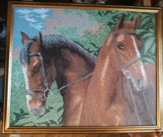 Работа «Лошади»