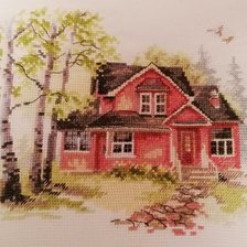 Работа «Майский домик»