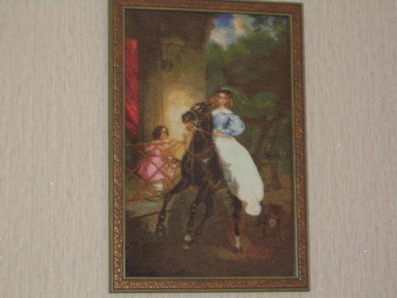 Работа «Всадница. Брюллов.»