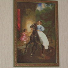 Работа «Всадница. Брюллов.»