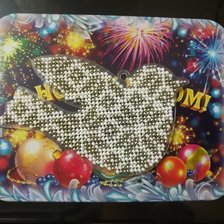 Работа «Птичка на елку»