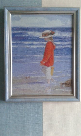 Работа «"ДЕВОЧКА И МОРЕ"»